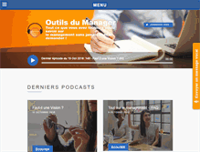 Tablet Screenshot of outilsdumanager.com